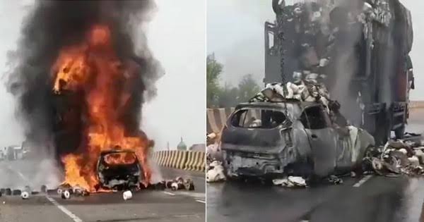 मेरठ के सात लोग राजस्थान में जिंंदा जले