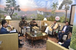 विधान सभा शीतकालीन सत्र से पहले सुरक्षा व्यवस्था की समीक्षा