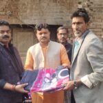अपना दल (एस) के राष्ट्रीय महासचिव बाबूलाल पटेल ने बांटे कंबल, दहियावां गांव में गरीबों को मिली राहत