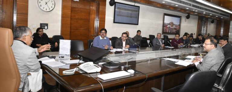 मुख्य सचिव की अध्यक्षता में अमृत 2.0 योजनान्तर्गत 16वीं राज्य स्तरीय उच्चाधिकार संचालन समिति की बैठक सम्पन्न