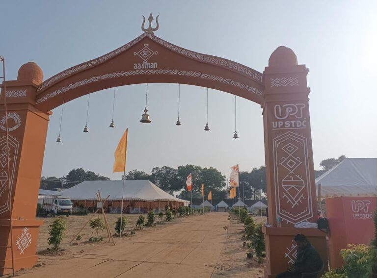 पर्यटकों के स्वागत को पूरी तरह तैयार है आगमन टेंट सिटी,आधुनिक सुविधाओं से है सुसज्जित