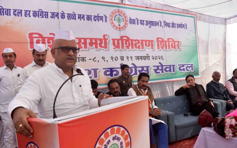 आज सेवा दल की पहले से ज्यादा जरूरत- अजय राय