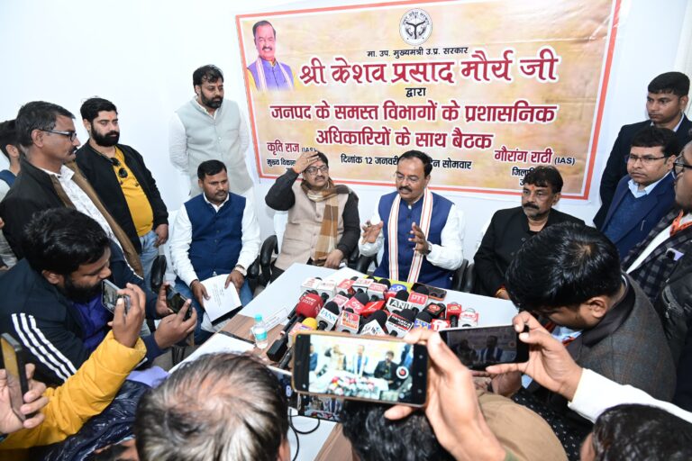 विकसित भारत–‘जी राम जी’ अधिनियम से ग्रामीण भारत की नींव होगी मजबूत : केशव प्रसाद मौर्य