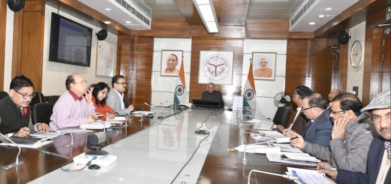 मुख्य सचिव की अध्यक्षता में आकांक्षात्मक विकास खंड कार्यक्रम की प्रगति की समीक्षा बैठक सम्पन्न