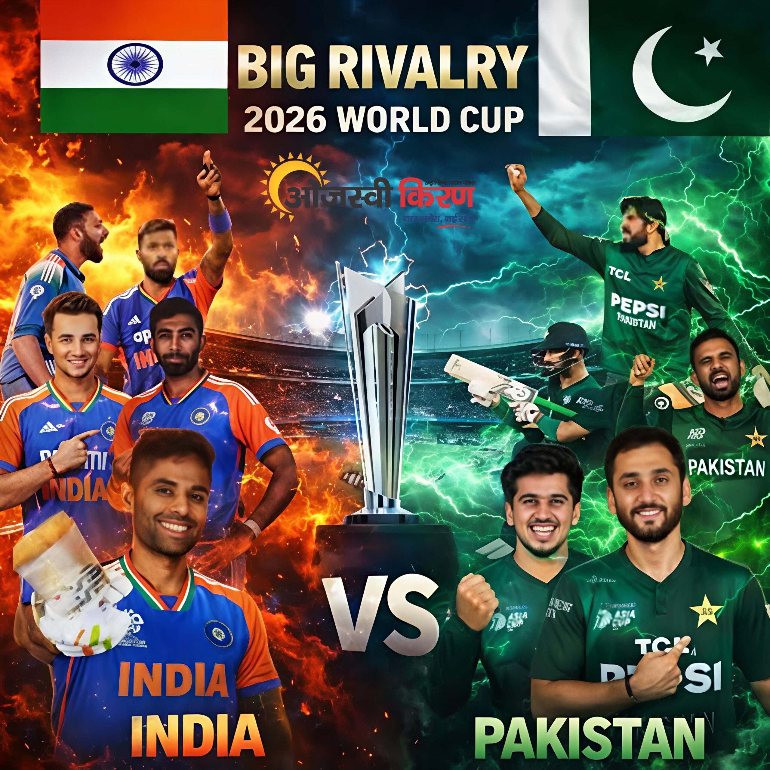 आईसीसी T20 वर्ल्ड कप में भारत ने 61 रन से पाकिस्तान को हराकर शानदार जीत हासिल की