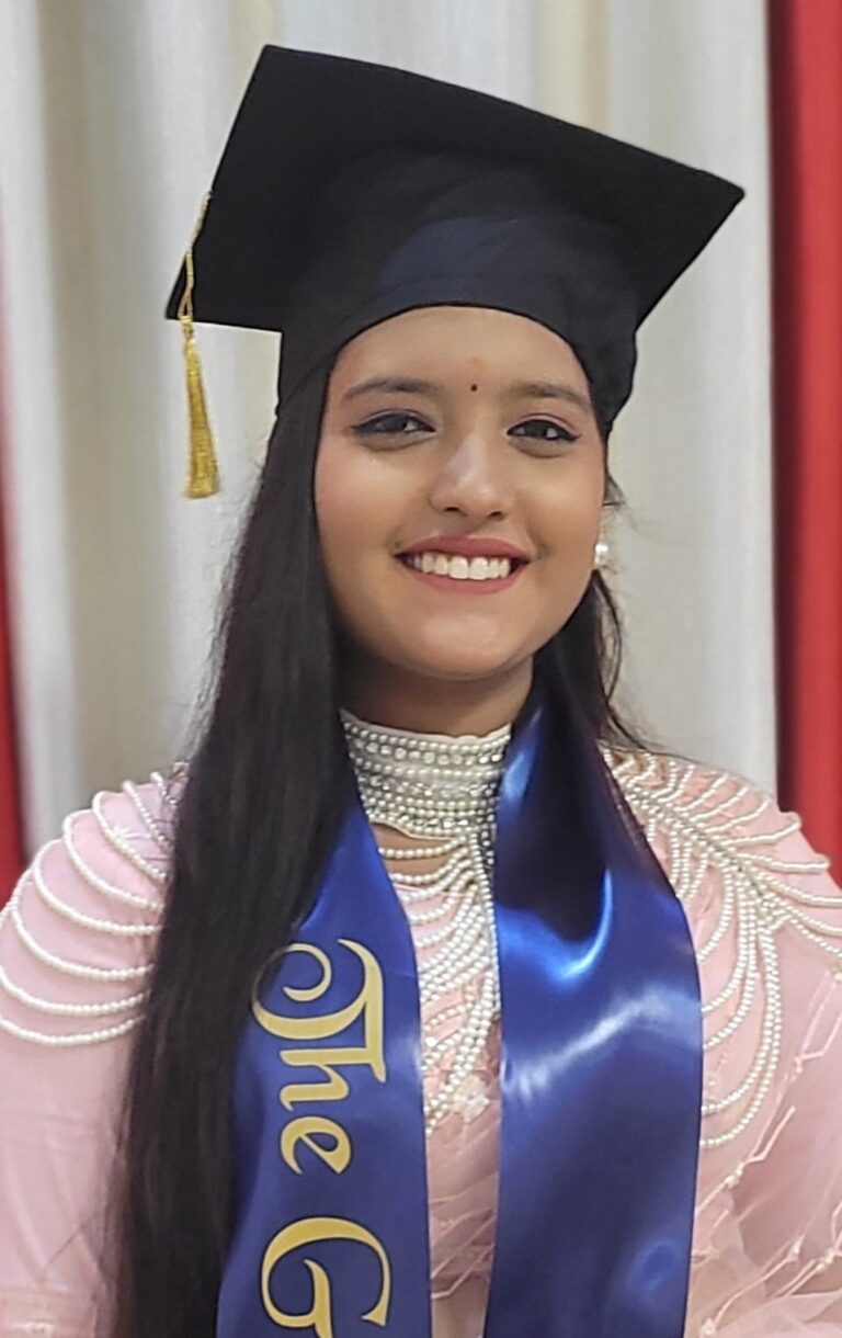 आई.सी.एस.ई. बोर्ड परीक्षा में जी.एच.एस. की आर्यमा सोनकर ने हासिल किए 96.25% अंक