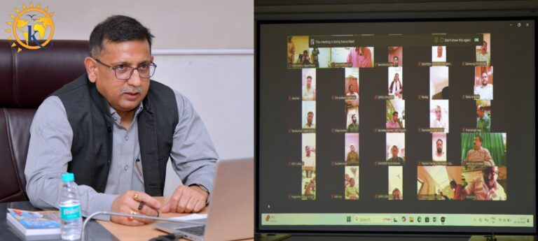 मिशन कर्मयोगी साधना सप्ताह के अंतर्गत अपर निदेशक सूचना ने जूम मीटिंग के माध्यम से जिला सूचना कार्यालयो के कार्मिकों को दिया प्रशिक्षण