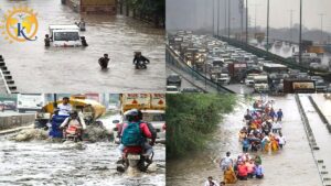 दिल्ली-एनसीआर में कुदरत का रौद्र रूप: 100 KM/H की तूफानी आंधी और बारिश से हाहाकार, जगह-जगह गिरे पेड़ और भयंकर जाम